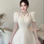 Váy tapta 4 dây hoa laze đá ngực VN038M- BYJOLIE