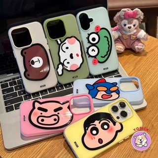 Cartoon headshot Phone Case for IPhone 17 16 15 14 13 12 11 Pro Max X XR XS Max Cute Cartoon Cover Soft Shell GDE