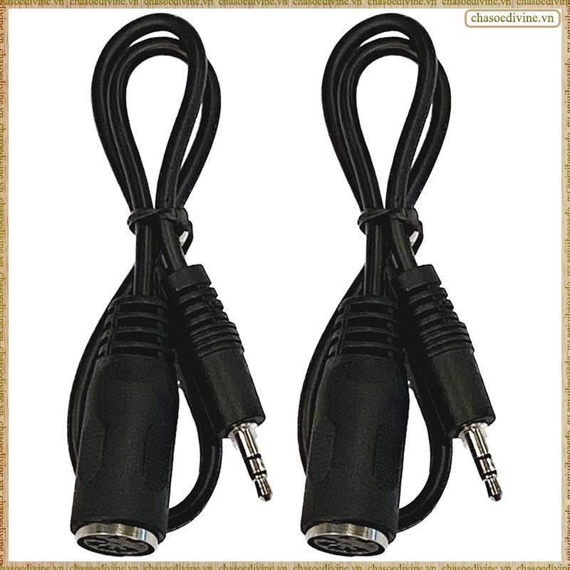 [K O G X] 2 Gói Cáp Type-A MIDI sang 3,5 mm 20 Inch, Dây âm thanh