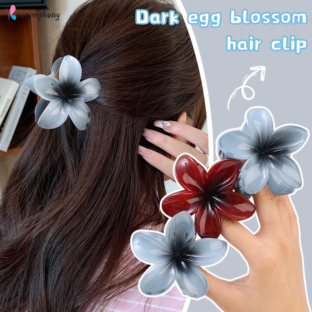 Kẹp Tóc Plumeria Tối Thiết Kế Hoa Thanh Lịch Kẹp Tóc Nhựa Chất Lượng Cao Cho Tiệc Cưới Sử Dụng Hàng Ngày