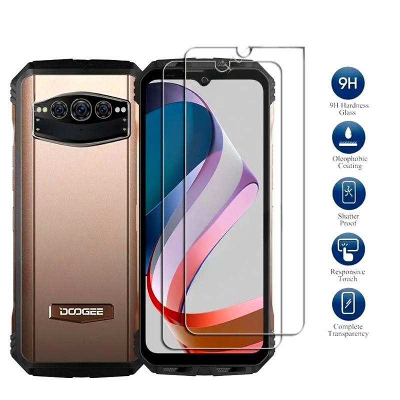 1-3 Chiếc HD Kính Cường Lực Cho Doogee V40 V31GT V30T V30 V20S V20 Pro Kính Trong Suốt Bảo Vệ Màn Hình Cho Doogee V Max S Pro Plus Siêu Mỏng Kính Bảo Vệ Chống Thấm Nước Phim