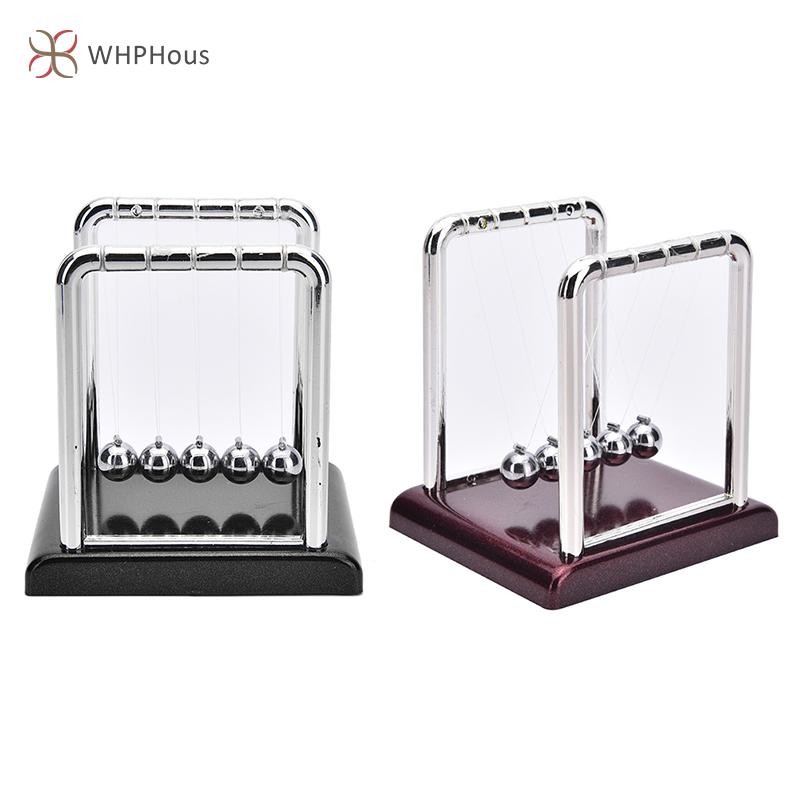 Streamers Newton 's Cradle Steel Balance Vật lý Khoa học Con lắc Bàn quà tặng vui nhộn J, Mới