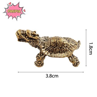 Pnpia 1 Rồng Rùa Casg Hình Kim Loại Retro Điêu Khắc Để Bàn Trang Trí Quà Tặng Boutique