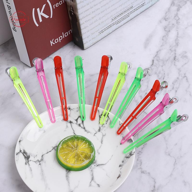 Diễu Hành 10 Chiếc Salon Kẹp Tóc Phần Chuyên Dụng Kẹp Tóc Nhựa Làm Tóc VN