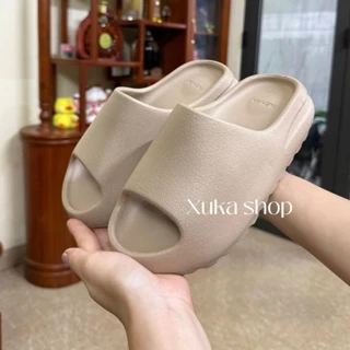 Dép lê, dép bánh mì Đế Bằng, dép bánh mì  vân nhám bản đế cao 4 cm chống trơn chống trượt