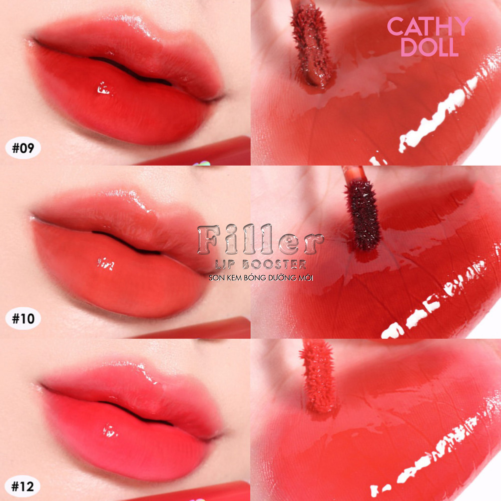 Mô tả Son Kem Bóng Cathy Doll Filler Lip Booster 3.3g - 8