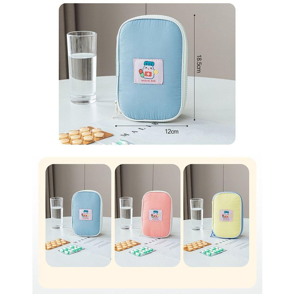 Túi sơ cứu Mini AWNGD, Túi đựng thuốc di động bằng Nylon, Bộ dụng cụ khẩn cấp y tế chống nước
