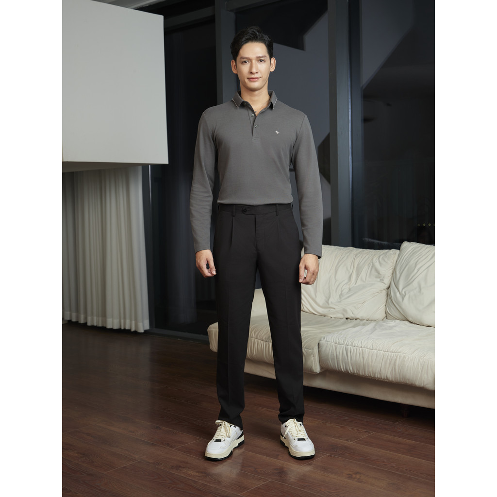 Quần dài khaki 0ly VIETTIEN SMART CASUAL vải spandex phom regular VT00000175