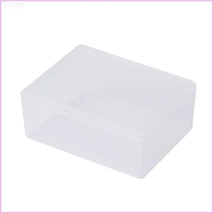 Cinnan Hình Chữ Nhật Nhựa Trong Suốt Hộp Bảo Quản Trang Sức Hạt Bộ Sưu Tập Hộp Đựng Organiz