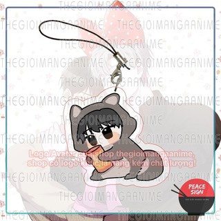 Móc dây treo điện thoại PASSION in hình BL boylove anime chibi mica acrylic móc khóa xinh xắn