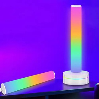 Đèn ngủ RGB Sạc USB, Đèn bàn LED cho thiết lập chơi game, nhịp điệu âm nhạc, trang trí phòng ngủ
