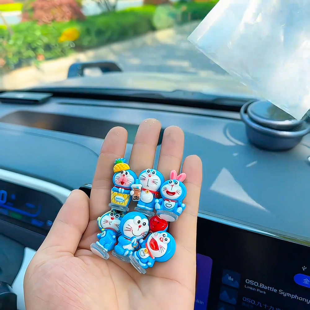 8 Chiếc Doremon Hoạt Hình Trang Trí Bánh Đồ Chơi Dễ Thương Bộ Sưu Tập Trang Trí Nội Thất Ô Tô Phụ Kiện