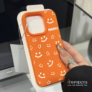 ibumpers Ốp Điện Thoại iPhone Họa Tiết Mặt Cười Ngọt Ngào Đơn Giản Cho IPhone 16 15 14 12 13 11 Pro Max IP 7 8 Plus X XS XR Ốp Lưng Mỏng Silicon Mềm Da Họa Tiết