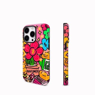 Ốp điện thoại 2 trong 1 Rich Flowers tương thích với iPhone 15 Pro Max, Apple 16 14 Plus 11 / 12 / 13 Pro Max, vỏ bảo vệ chống sốc mới