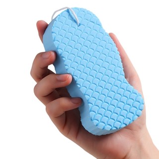 Zzz Miếng bọt biển toàn thân mềm mại và thân thiện với da Phụ kiện tắm Dễ dàng nắm tay cầm để tẩy tế bào chết hiệu quả và sử dụng lâu dài