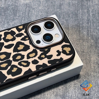 [Goddess Glow] Vỏ đèn ngủ da báo cho iPhone12-16 Pro Max | Vỏ mờ chống sốc & chống trượt