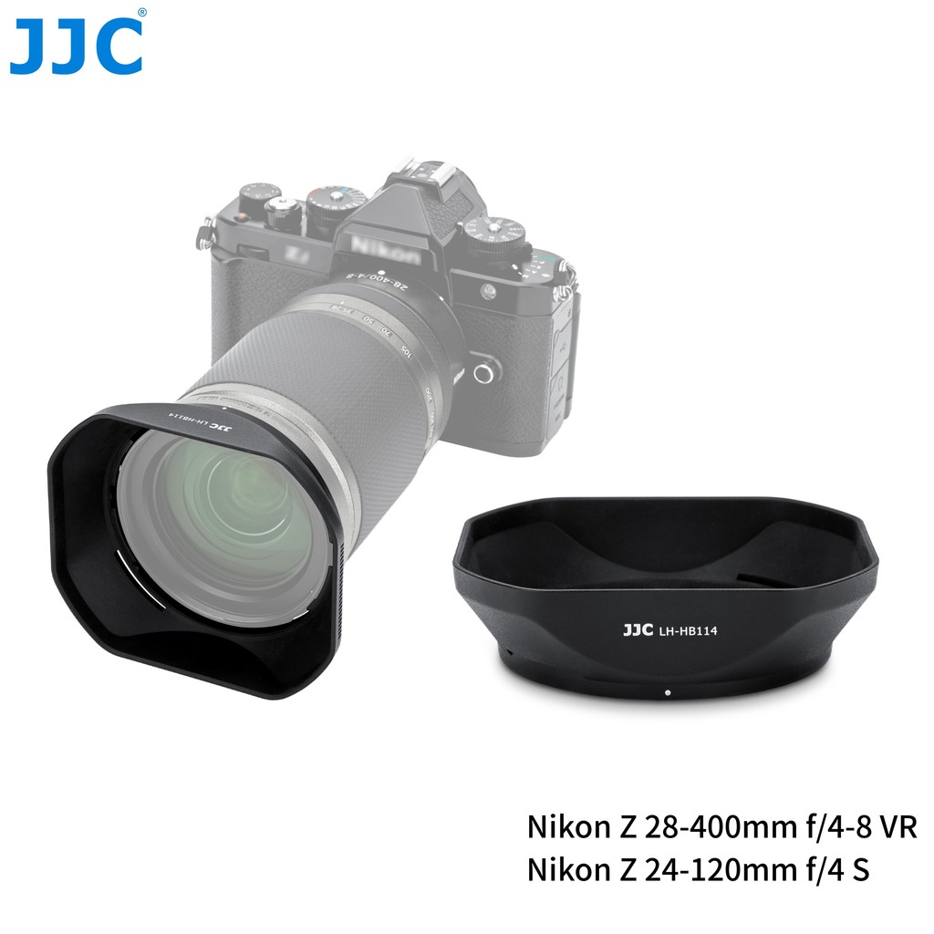 Paraluce Baionetta Antiriflesso JJC Paraluce HB-114 Per NIKKOR Z 28-400mm E 24-120mm - Paraluce Baionetta Nero Nikon Z F - 7