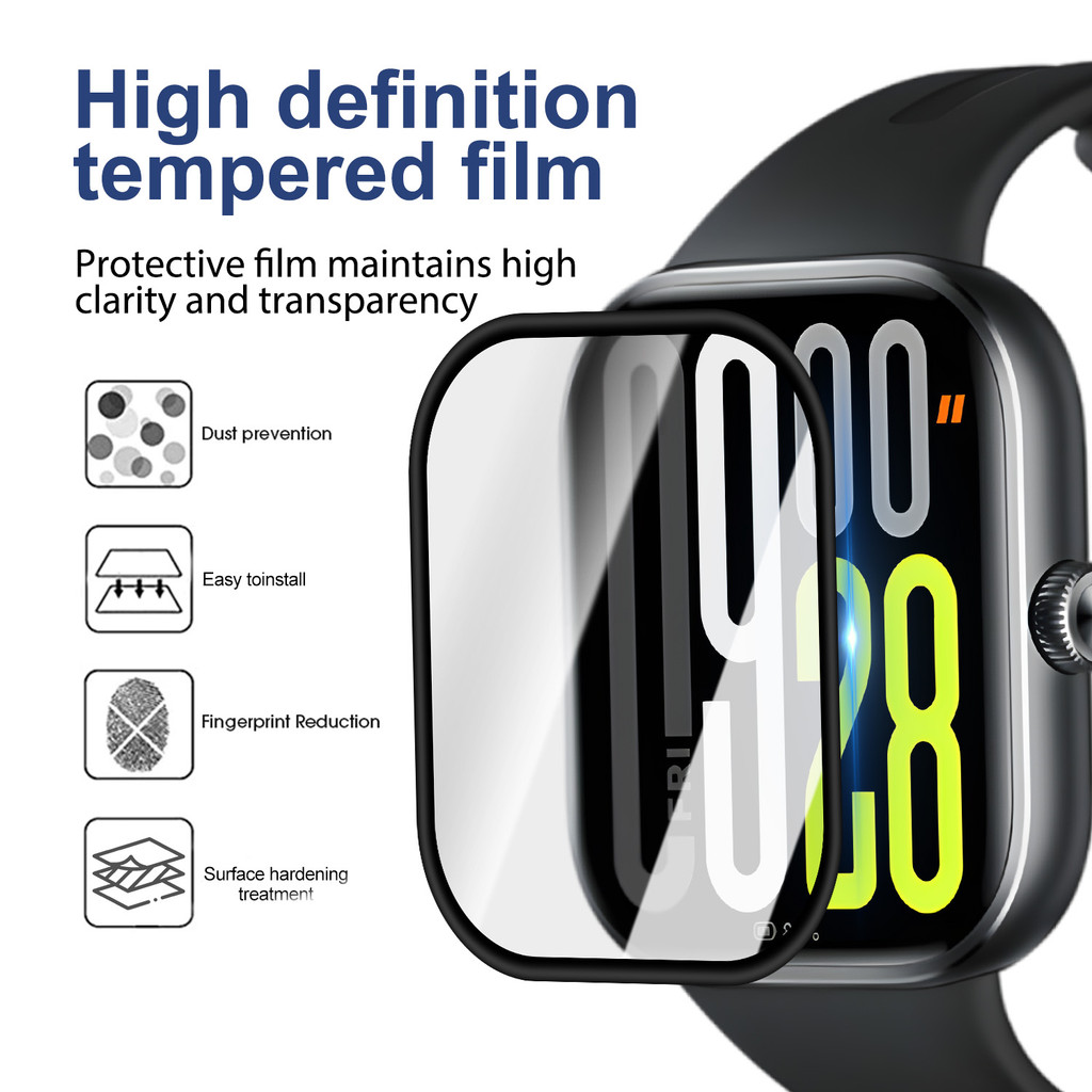 Phim màn hình di động mềm cho Redmi Watch 5 - Clear Not Tempered Glass Full Cover Film - Phim bảo vệ màn hình trong suốt đa năng