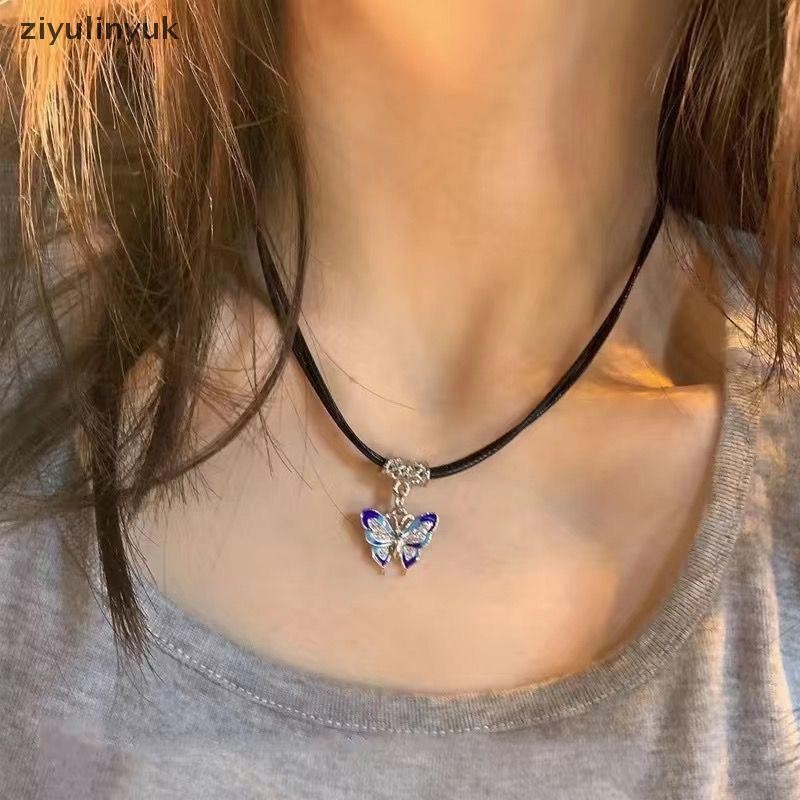 Ziyulinyuk Phong Cách Trung Hoa Thời Trang Retro Dây Vòng Cổ Hoa Mặt Trăng Khóa An Toàn Mặt Dây Chuyền Vòng Cổ Dành Cho Nữ Vintage Trang Sức EN