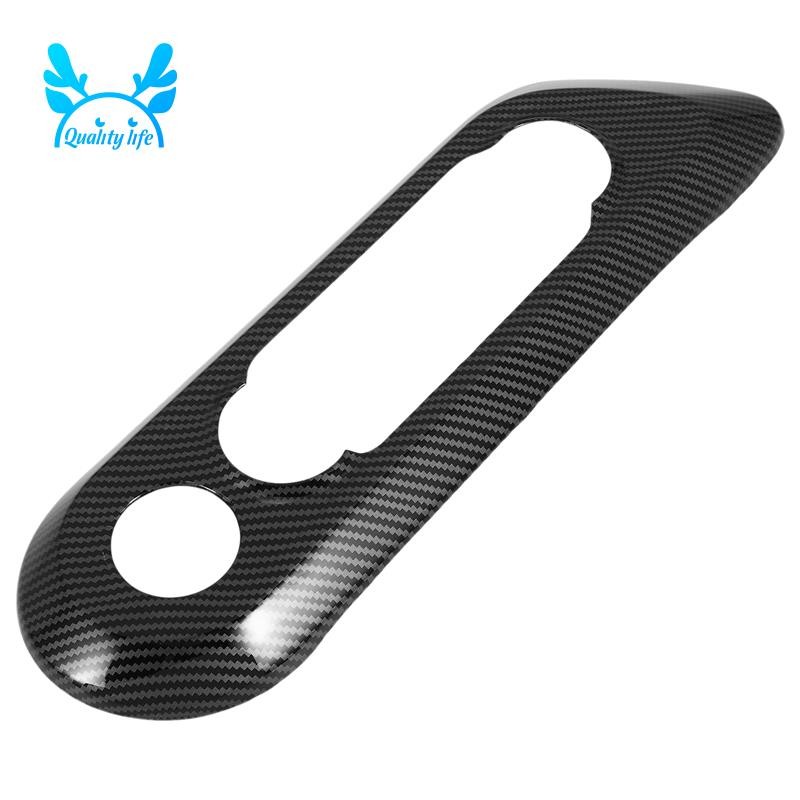 Khung bảng điều khiển nút điều hòa chống trầy xước và chống mài mòn để tạo ra họa tiết sợi Carbon