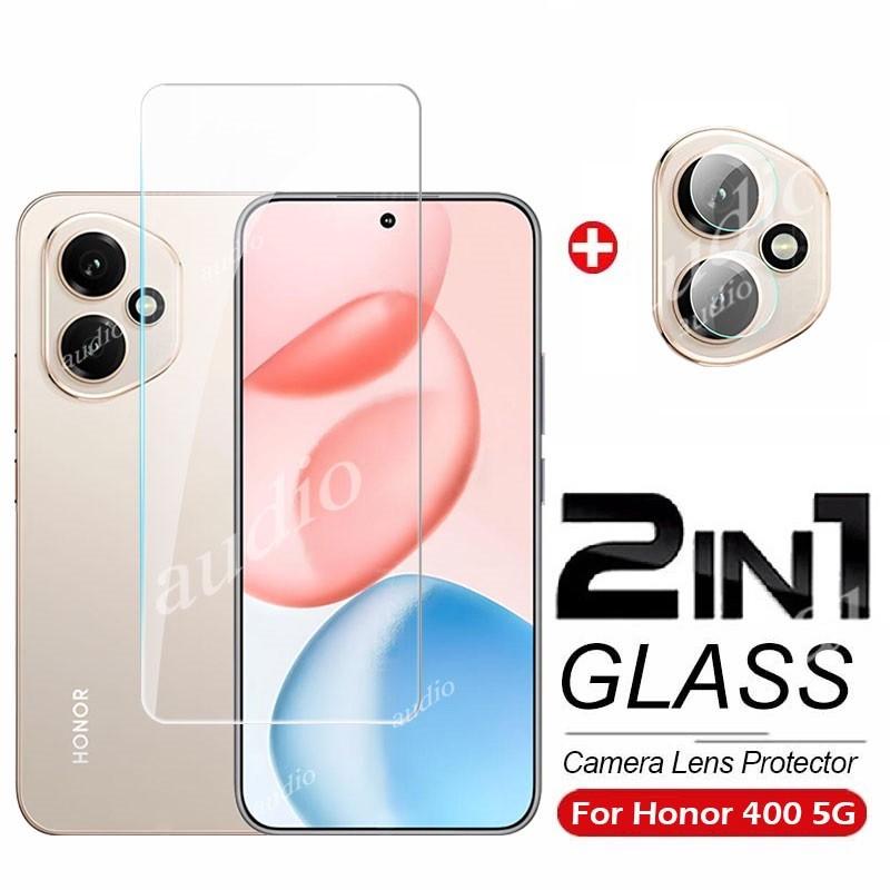 Honor 400 5G 2In1 Kính Cường Lực Toàn Màn Hình Phim Bảo Vệ Với Ống Kính Máy Ảnh Bảo Vệ Cho honor 400 honor400 5G 2025 Điện Thoại Bảo Vệ Màn Hình Phim Dành Cho Danh Dự 400 honor400 5G