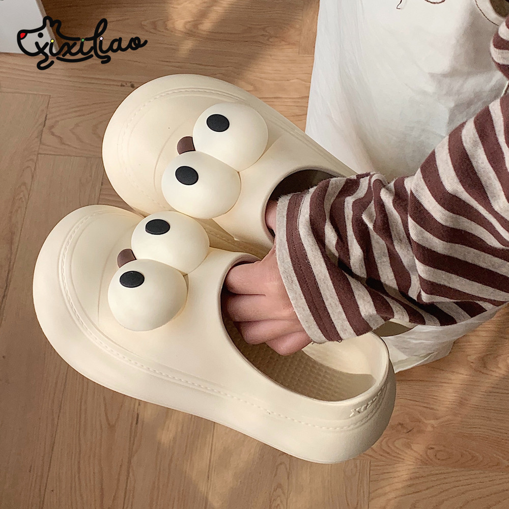Dép Baotou Phiên Bản Hàn Quốc Giày Tăng Chiều Cao Thường Ngày Mules Chống Thấm Nước Nhẹ Phù Hợp Với Giày Lười Giày Y Tá Giày Đi Làm Dép Dẹt Giải Trí Ngoài Trời Dép Chống Trơn Trượt Đi Chơi Nữ