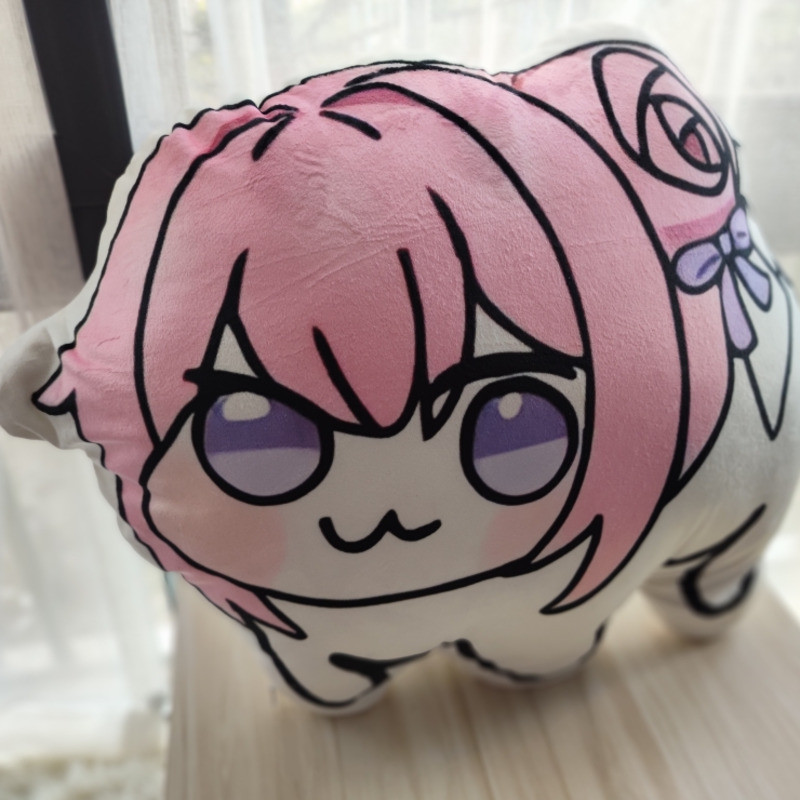 40cm NIKKE DORO Gối Nữ Thần Chiến Thắng Anime Ngoại Vi Gối Dễ Thương Chó Đệm Đồ Chơi Sofa Trang Trí Nhà