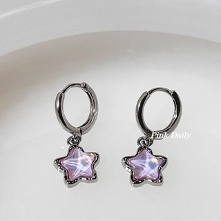 ✨3.9000 Phong Cách Khen ngợi Phân Cực Nhiều Màu Sắc Bông Tai Ngôi Sao Thiết Kế Niche Khóa Tai Ngọt Mát Tính Khí Bông Tai Ngôi Sao Năm Cánh 25.5.19