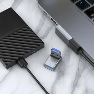 Đầu nối USB MOON 3 0 90 độ Bộ chuyển đổi góc phải lên cho máy tính xách tay