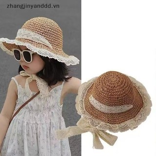 # yanddd # Mùa Hè Trẻ Em Kỳ Nghỉ Đi Biển Mũ Ren Mùa Hè Mũ Rơm Cho Bé Cha Mẹ-Con Mũ Chống Nắng Xuân Thu.