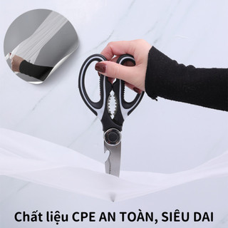 Găng tay TPE Siêu Dai Dùng 1 Lần - Dài 60Cm, Có Chun Chống Tuột,  Găng Tay Rửa Chén Bát, Giặt Đồ Dọn Dẹp Đa Chức Năng