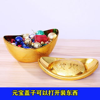 5.5-50cm Nhựa Rỗng Vàng Thỏi Đồ Trang Trí Đạo Cụ Đầu Đẩy Mô Phỏng Năm Mới Cảnh Bố 24.11.27