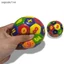 1PC 6.3CM Co Giãn Mềm Chắc Chắn Cho Trẻ Em Giáo Dục Mầm Non Đồ Chơi Bóng Đá Kỹ Thuật Số Deion {vn}