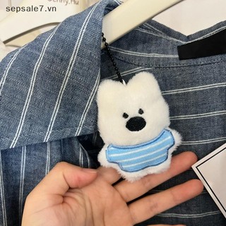 [-d] Móc khóa búp bê chó con dễ thương cho mặt dây chuyền túi Móc khóa sang trọng cho chó nhỏ dễ thương Móc khóa sang trọng hình chú chó vui nhộn {vn}