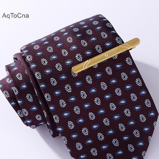 Aqtocna Kim Loại Mới Màu Vàng Cà Vạt Kẹp Dành Cho Nam Cưới Cà Vạt Cà Vạt Khóa Kẹp Quý Ông Thắt Thanh Cà Vạt Pin Cho Nam Phụ Kiện HGVN