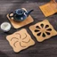 Miếng Lót Nồi Cách Nhiệt Gỗ Ép Hình Ngộ Nghĩnh bằng gỗ nhiều hình cute, lót nồi kích thước 15*15cm SUNND
