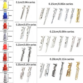 Com * 950 Cái Đầu nối chốt điện Đầu nối dây ô tô Đầu nối pin 1-3 5mm
