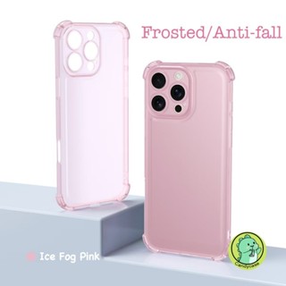 Ốp Điện Thoại Ice Mist Cho Redmi 15 15C Note 15 Pro Plus A5 K80 Pro Ultra Turbo 4 Pro + 5G 4G Ốp Lưng Mờ Dễ Thương Sang Trọng Kinh Doanh Đơn Giản Túi Khí Mềm Vỏ Chống Sốc
