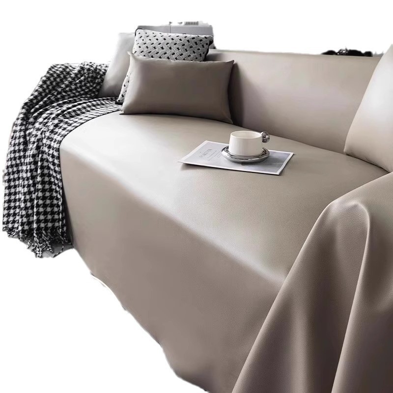 Vải bọc ghế sofa PU đa năng, khăn phủ toàn bộ, chống bụi, kèm đệm