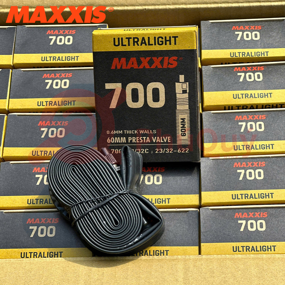 Ruột SĂM MAXXIS ULTRA LIGHT SIÊU MỎNG 700x23/32 FV 60 mm (73gr)