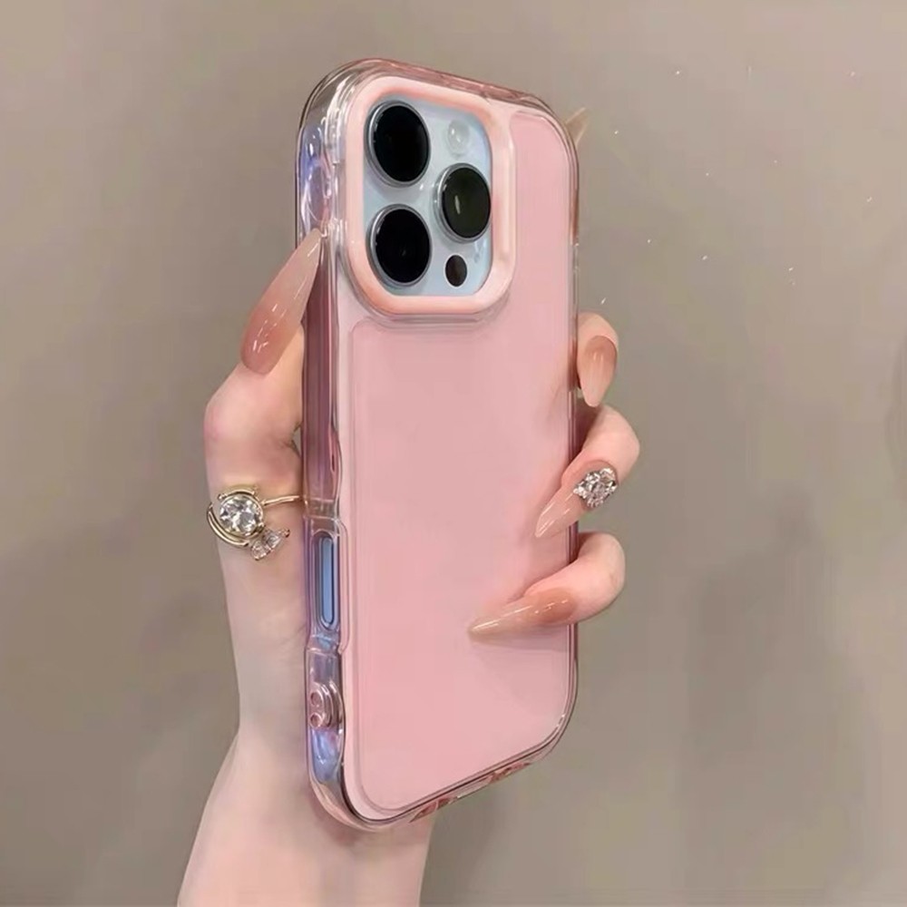 Ốp Điện Thoại Sóng Màu Kẹo Cho iPhone 17 Pro Max 16 Plus 15 14 13 12 11 Vỏ Bảo Vệ Chống Sốc