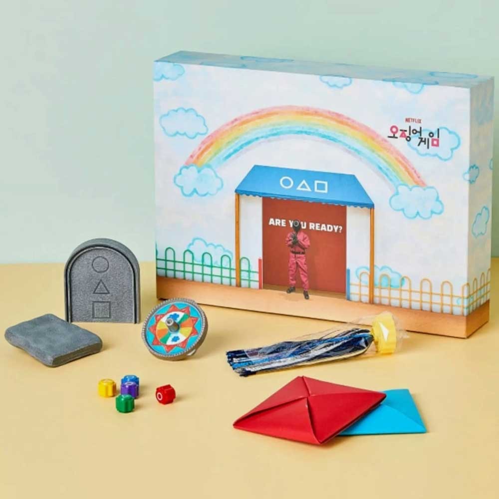 Gonggi Squid Game Gonggi Jackstone Game Toy Set