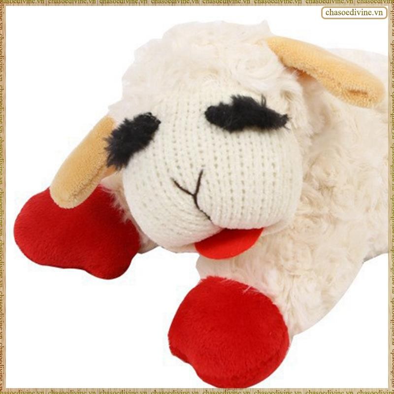 [K O G X] Thú cưng búp bê sang trọng, Thắt lưng âm thanh đồ chơi, Búp bê cừu Alpaca Đồ chơi sang trọng
