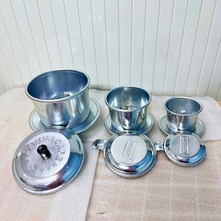 [Giá Xưởng] Phin Cà Phê Nhôm Nhiều Size – Trung, Đại, Cồ – Dùng Cho Cá Nhân & Quán Nước
