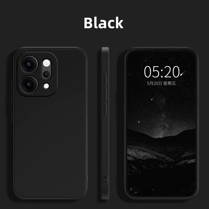 Dành Cho OPPO Reno 14 13 Pro Dành Cho OPPO Reno14 Reno13 Pro Cover Funda Coque Original Liquid Silicone Mềm TPU Điện Thoại Ốp Lưng