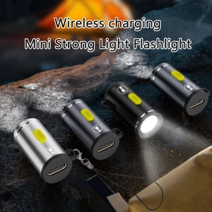 Treeling Di Động USB C Đèn Pin Loại C Kết Nối Ánh Sáng Với Nguồn Đèn LED Sáng