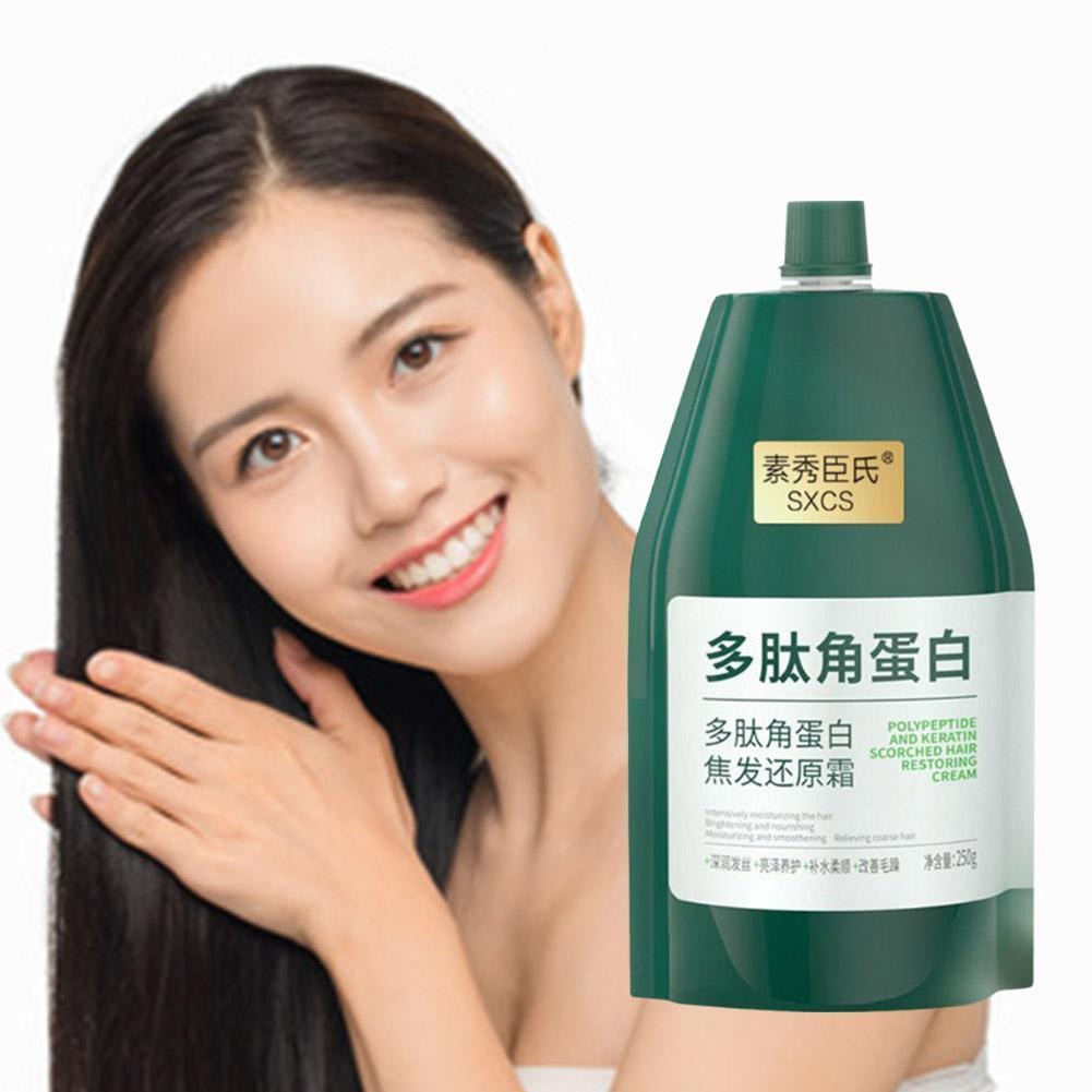 Learnever 250ml Kem Phục Hồi Tóc Dưỡng Ẩm Dưỡng Ẩm Mịn Tóc Khô Kem Chăm Sóc I4a4