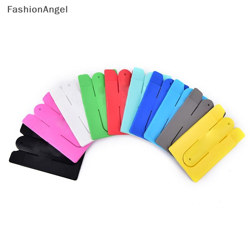 Fashionangel Touch U Shape Giá đỡ điện thoại di động bằng silicon có khe cắm thẻ Bán chạy VN