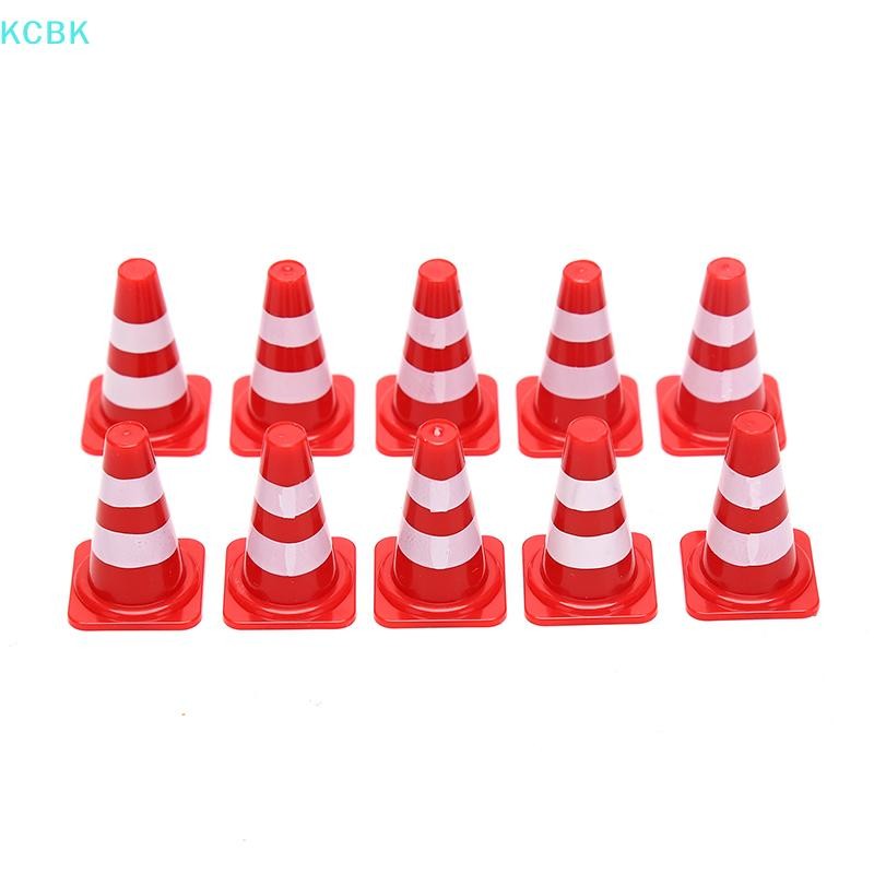 [Kc] 10x Biển hiệu giao thông đường bộ huấn luyện mũ nhựa [BK]