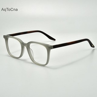 Aqtocna Thời Trang Vintage Mờ Vuông Kính Quang Học Đơn Giản Hợp Thời Trang Unisex Kính Mắt Dành Cho Nữ Văn Học Retro Matte Kính Mắt HGVN
